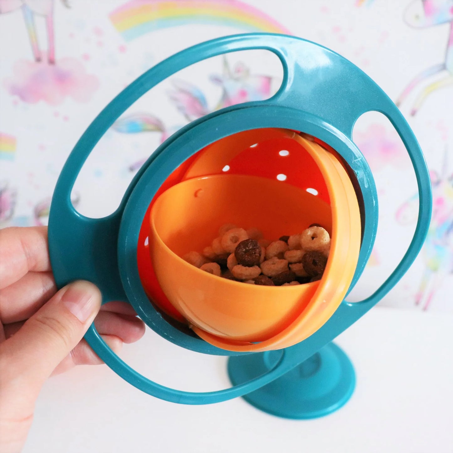 Gyro Spill Proof Bowl | Mess-Free Mealtime Fun for Bubs!