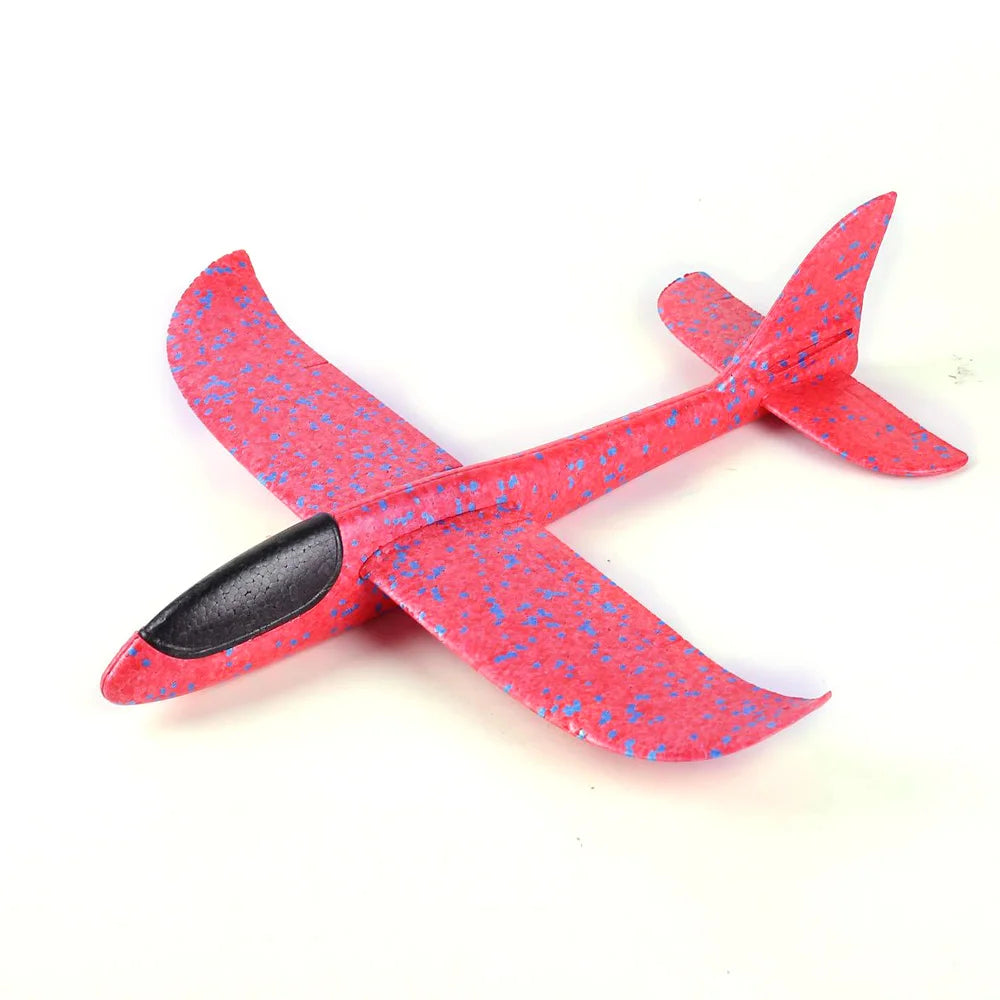 Sky-bound Adventures! Hand Throw Foam Plane for Outdoor Fun