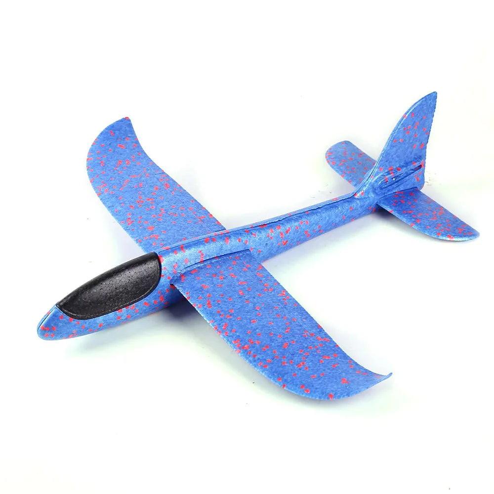 Sky-bound Adventures! Hand Throw Foam Plane for Outdoor Fun