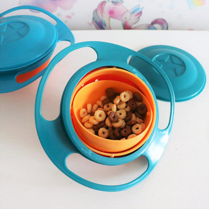 Gyro Spill Proof Bowl | Mess-Free Mealtime Fun for Bubs!