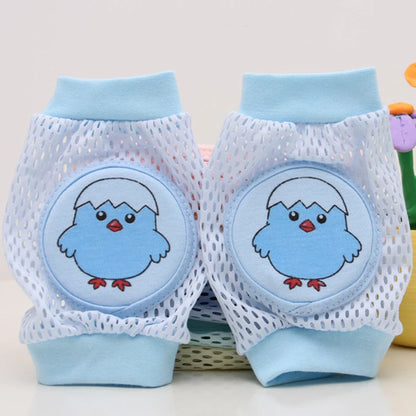 Crawling Elbow & Knee Pads for Toddlers - Safety Mesh Protector