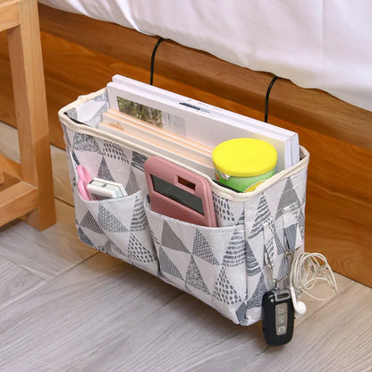 Portable Hanging Basket: Organize Essentials by Baby's Bedside