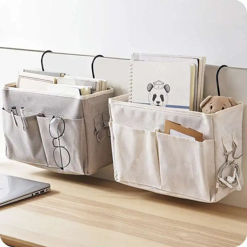 Portable Hanging Basket: Organize Essentials by Baby's Bedside