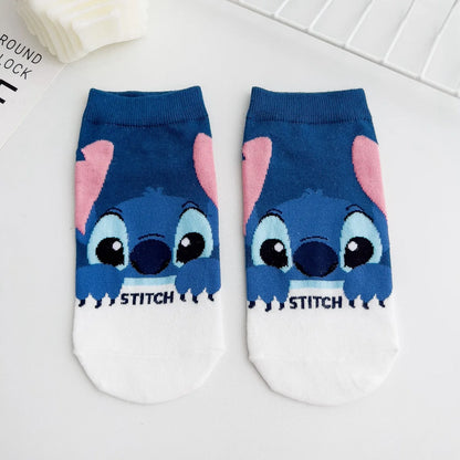 Fun Cartoon-Themed Ankle Socks for Kids – Comfortable Fit for Ages 7-12