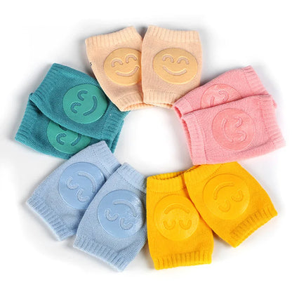 Soft Cotton Baby Knee Pads – Non-Slip Crawling Cushion for Infants & Toddlers