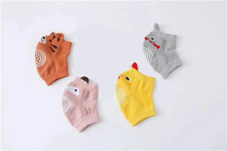 Adorable Animal Themed Baby Knee Pads | 0-3 Years