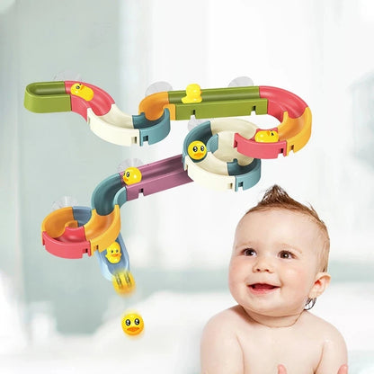 Splashy Duck Water Slide Set | Bath and Shower Fun for Kids!