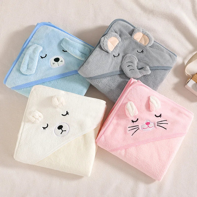 Snuggle Buddies Baby Bath Towel - Choose Your Favorite!