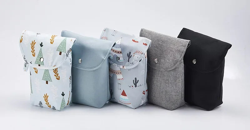 Compact Baby Nappy Storage Bag - Stylish and Practical Nappy Organizer