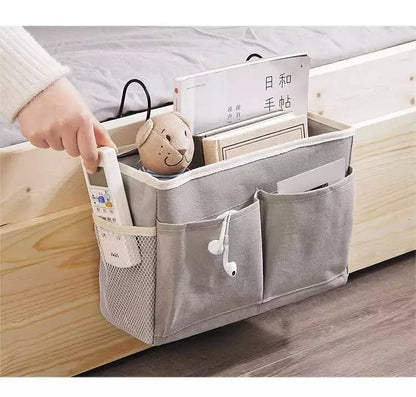 Portable Hanging Basket: Organize Essentials by Baby's Bedside