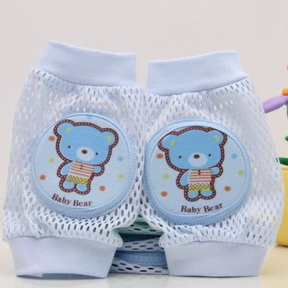 Crawling Elbow & Knee Pads for Toddlers - Safety Mesh Protector