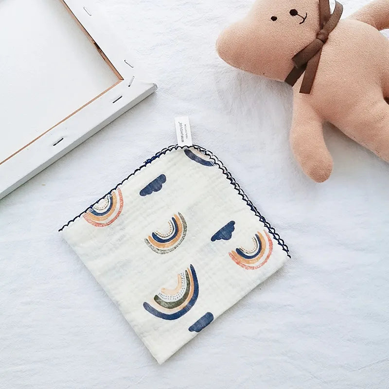 Soft Cotton Baby Face Towel | 21 Patterns