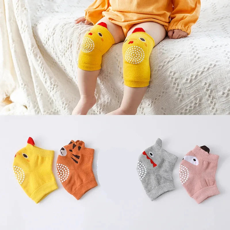 Adorable Animal Themed Baby Knee Pads | 0-3 Years