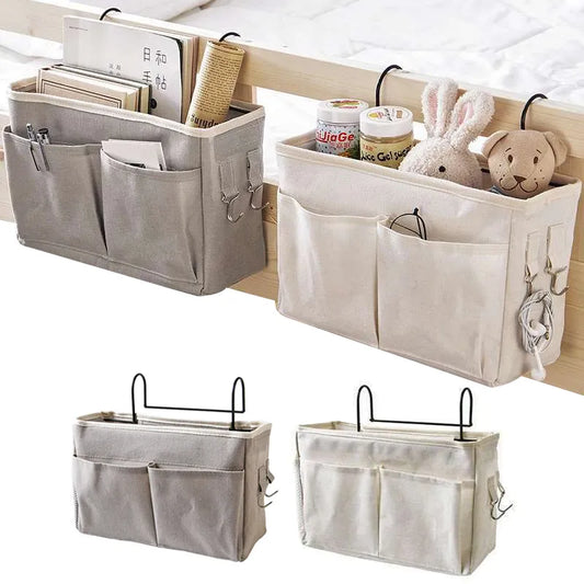 Portable Hanging Basket: Organize Essentials by Baby's Bedside