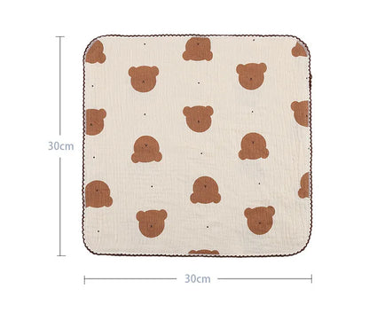 Soft Cotton Baby Face Towel | 21 Patterns