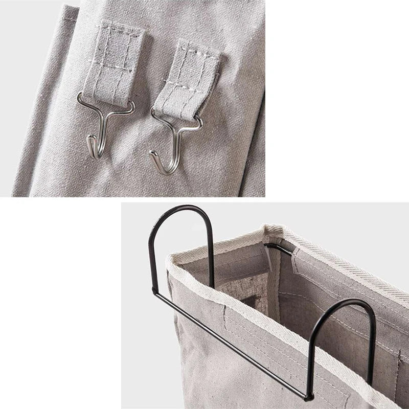 Portable Hanging Basket: Organize Essentials by Baby's Bedside