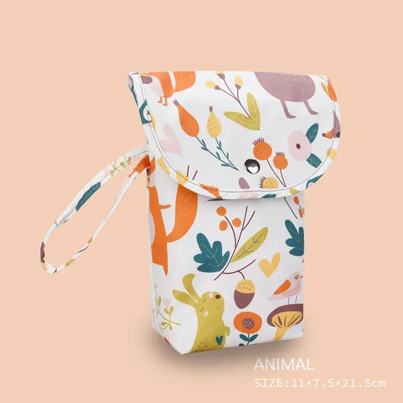 Compact Baby Nappy Storage Bag - Stylish and Practical Nappy Organizer