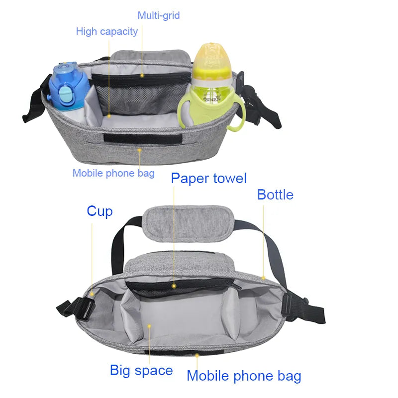 Pram Baby Bag: Standalone Bag or Pram Attachment