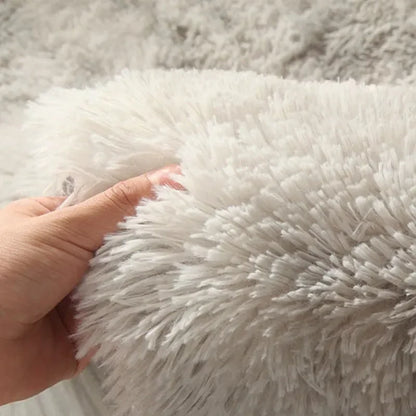 Cozy Plush Round Play Mat – Perfect for Playtime & Relaxation (Available in Multiple Colors)