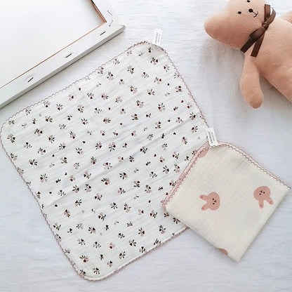 Soft Cotton Baby Face Towel | 21 Patterns