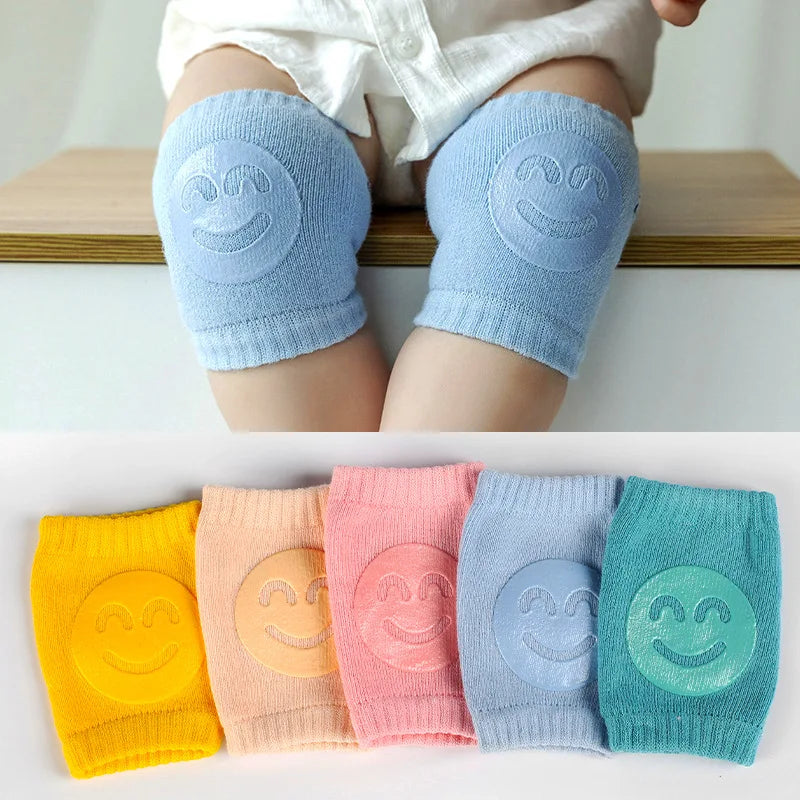 Soft Cotton Baby Knee Pads – Non-Slip Crawling Cushion for Infants & Toddlers