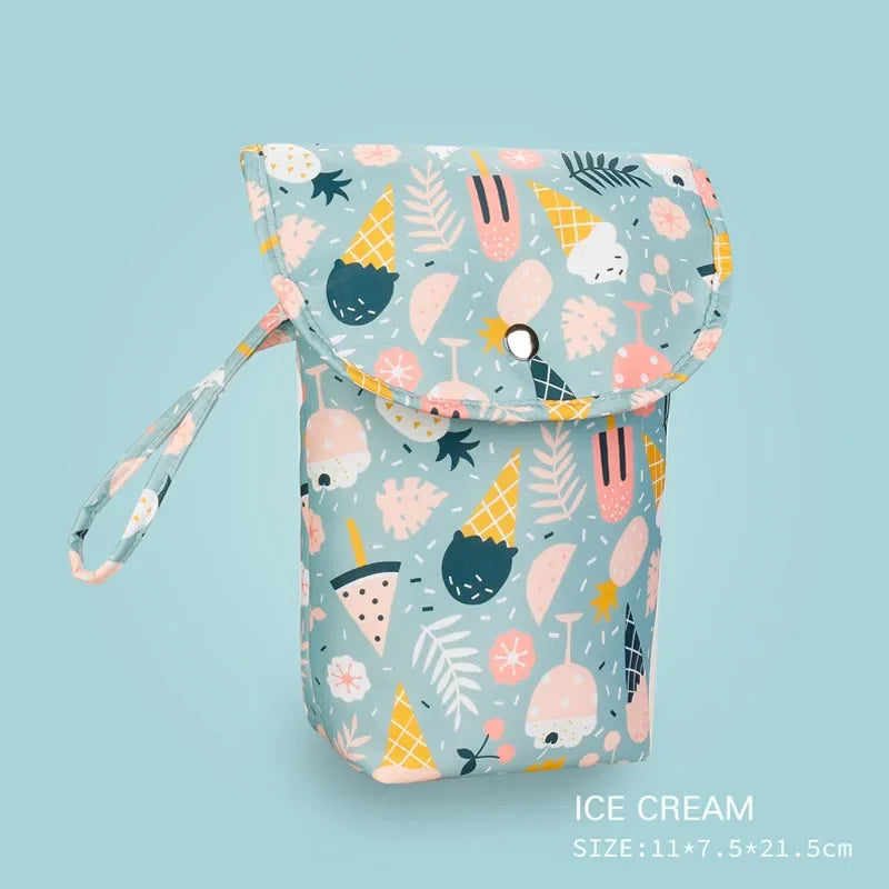 Compact Baby Nappy Storage Bag - Stylish and Practical Nappy Organizer