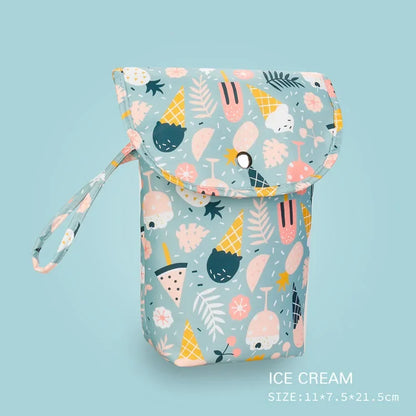 Compact Baby Nappy Storage Bag - Stylish and Practical Nappy Organizer