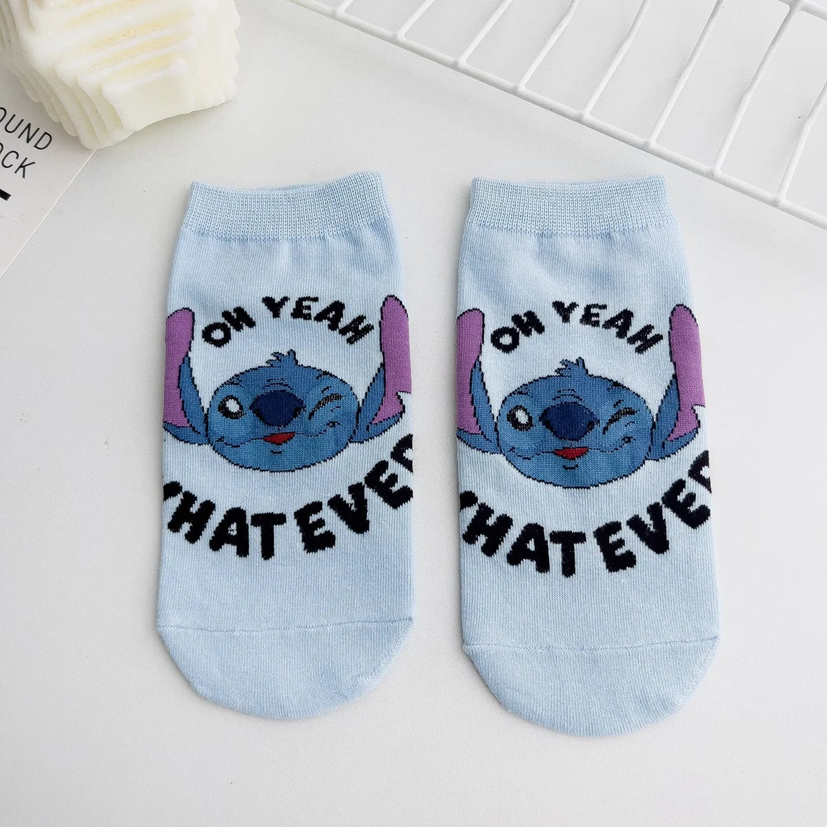 Fun Cartoon-Themed Ankle Socks for Kids – Comfortable Fit for Ages 7-12