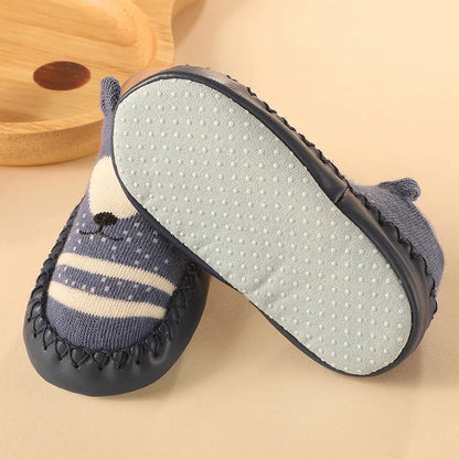 Baby Non-Slip Socks with Rubber Soles – Soft, Cute, and Secure Footwear for Infants