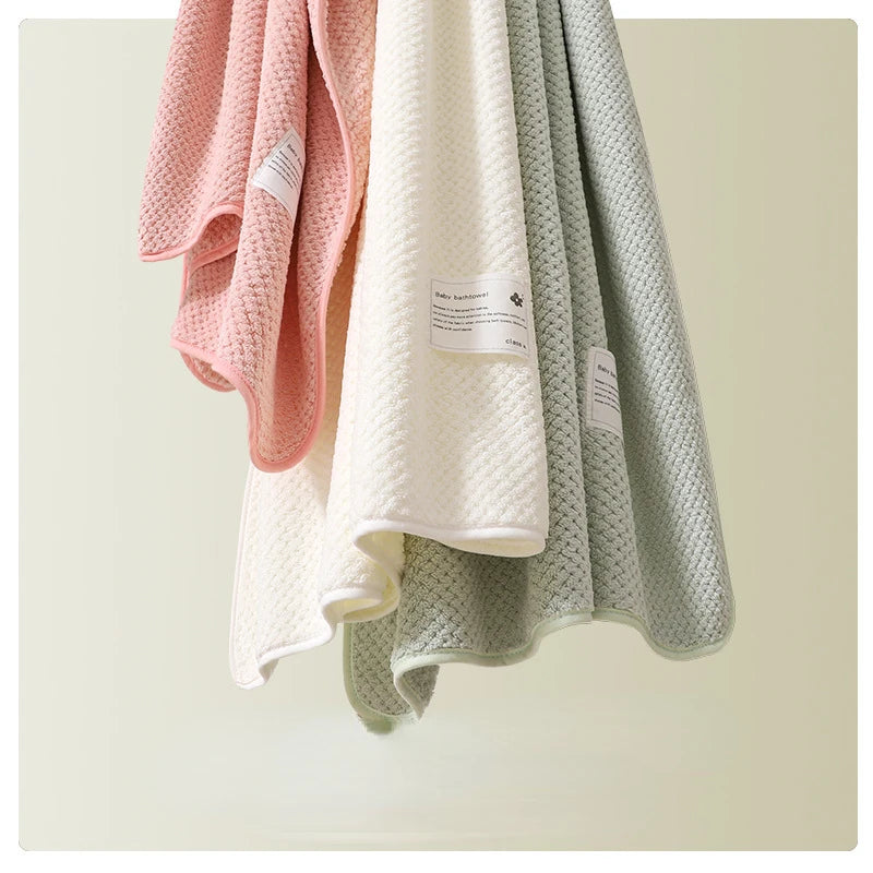 Cozy Fleece Baby Bath Towel