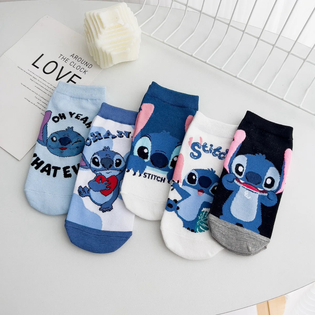 Fun Cartoon-Themed Ankle Socks for Kids – Comfortable Fit for Ages 7-12