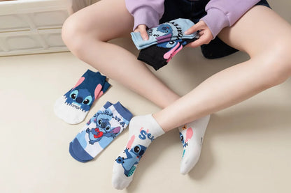 Fun Cartoon-Themed Ankle Socks for Kids – Comfortable Fit for Ages 7-12