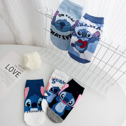 Fun Cartoon-Themed Ankle Socks for Kids – Comfortable Fit for Ages 7-12