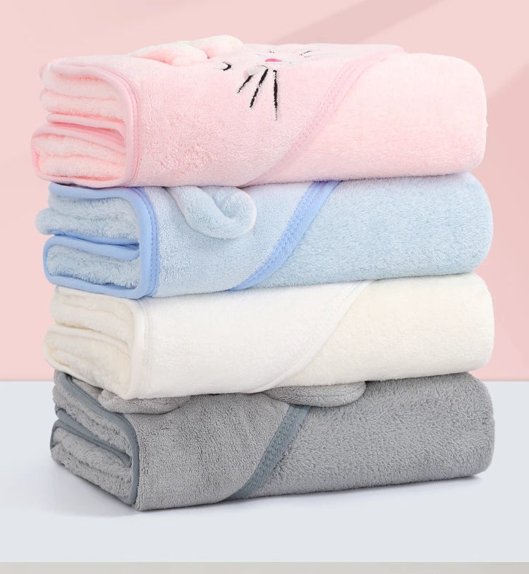 Snuggle Buddies Baby Bath Towel - Choose Your Favorite!