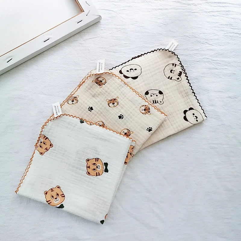 Soft Cotton Baby Face Towel | 21 Patterns