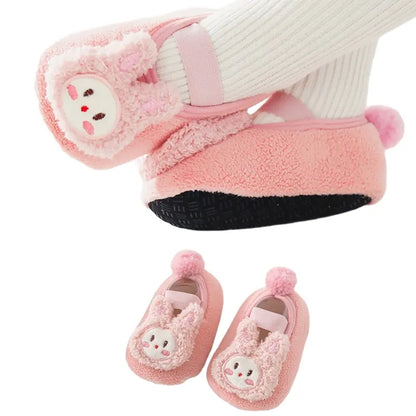 Warm Winter Baby Booties – Soft Anti-Slip Crib Shoes for Toddlers