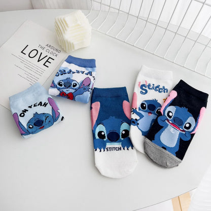 Fun Cartoon-Themed Ankle Socks for Kids – Comfortable Fit for Ages 7-12