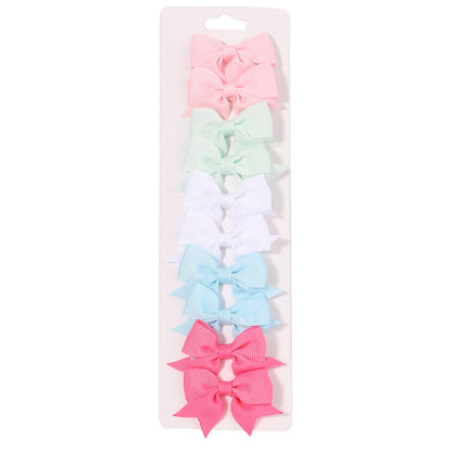 Adorable Baby Hair Bow Clips | 10-Pack for Stylish Little Ones!