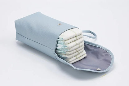 Compact Baby Nappy Storage Bag - Stylish and Practical Nappy Organizer