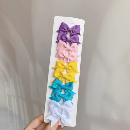 Adorable Baby Hair Bow Clips | 10-Pack for Stylish Little Ones!