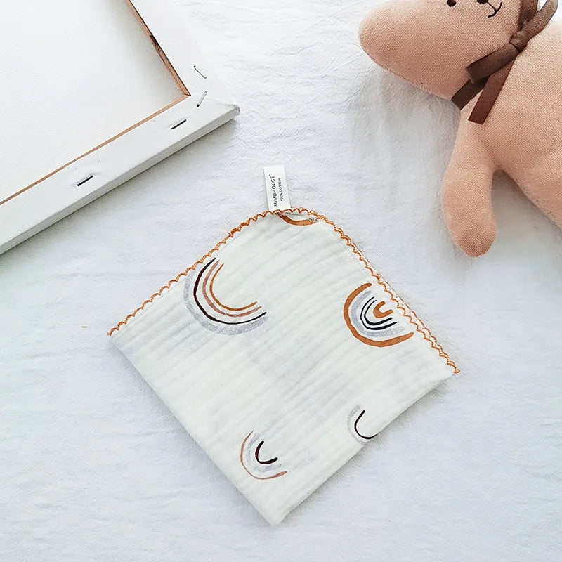 Soft Cotton Baby Face Towel | 21 Patterns