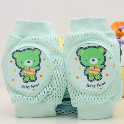 Crawling Elbow & Knee Pads for Toddlers - Safety Mesh Protector